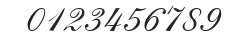 Script-S721-One-Regular numbers preview