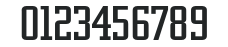 ScriptekStd numbers preview