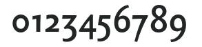 SebastianLight-Bold numbers preview