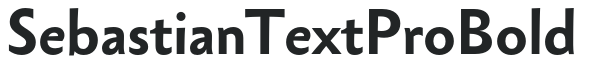 Sebastian Text Pro Bold preview