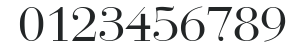 Serif-Normal numbers preview