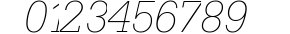 Serifa Th BT Thin Italic preview