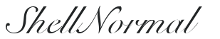 Shell Normal letters preview