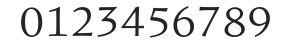ShellSans-RomanTable numbers preview