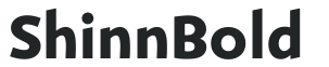 ShinnBold preview