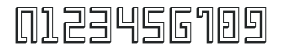 ShuinSans3D numbers preview