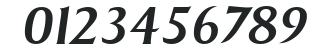 Sigvar-Serial-Medium-RegularItalic numbers preview