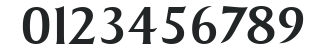 Sigvar-Serial-Medium-Regular numbers preview