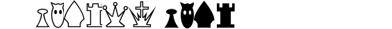 SimpleChessFont preview