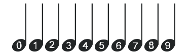 Simple Melody numbers preview
