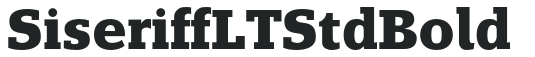 Siseriff LT Std Bold preview