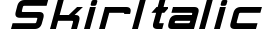 Skir Italic preview