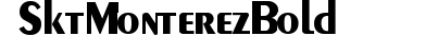 Skt Monterez Bold preview