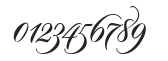 Sloop-ScriptThree (Less Slant) numbers preview