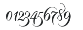 Sloop-ScriptThree (Upright) numbers preview