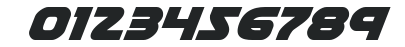 Soloist Extra-Italic numbers preview