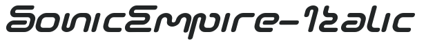 SonicEmpire-Italic preview