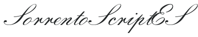 Sorrento Script ES preview