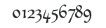 SpanishCourtHandWF numbers preview