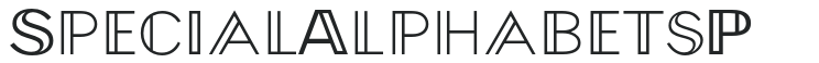 SpecialAlphabetsP04 preview
