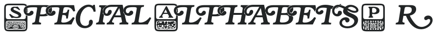 SpecialAlphabetsP05 preview