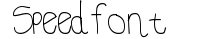 Speedfont preview