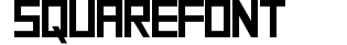 SquareFont preview