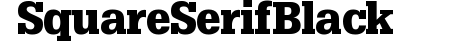Square Serif Black preview