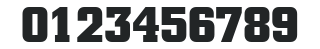Square Slabserif711Bold HU Normal numbers preview