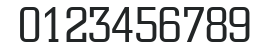 Square Slabserif711Light HU Normal numbers preview