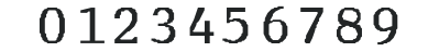 Status Elite Bold numbers preview
