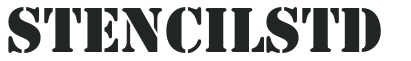 StencilStd letters preview