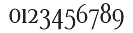 SteppITCStd-Bold numbers preview
