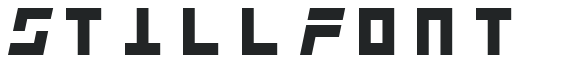 Still Font preview