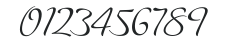 Suave Script Alt numbers preview