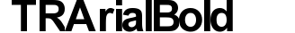 TR Arial  Bold preview