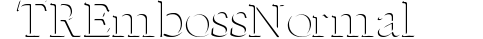 TR Emboss Normal preview