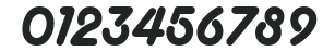 Tarantula Script RR Bold numbers preview