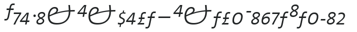 TheMixExpert-ExtraLight Italic preview