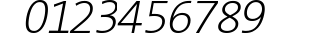 TheSans B2 ExtraLight Italic preview