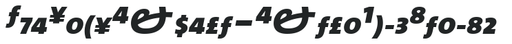TheSansExpert-ExtraBold Italic preview