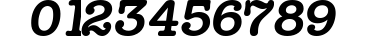 ThorBecker Bold Italic preview