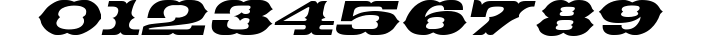 Thunder row Italic preview