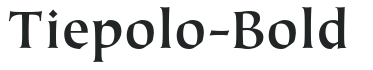 Tiepolo-Bold preview