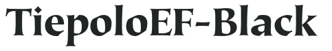 TiepoloEF-Black preview