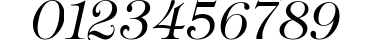 Tiffany Light Italic preview