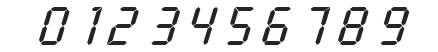 Time Italic numbers preview