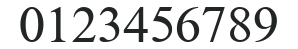 Time Roman numbers preview