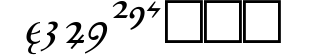 Times Old English Italic preview