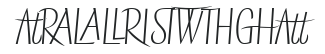 Tisdall Script Expert numbers preview